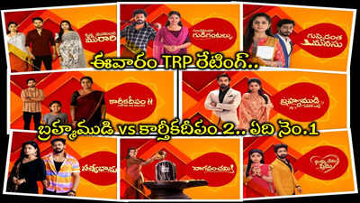 Telugu Serials TRP Ratings: టీవీ సీరియల్స్ రేటింగ్.. ఆ సీరియల్‌కి దారుణమైన పతనం.. మళ్లీ అదే నెంబర్ 01