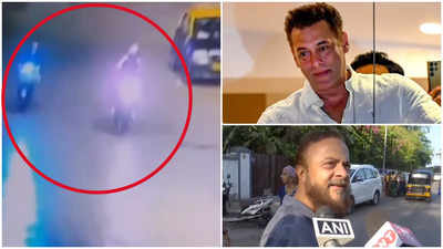 CCTV में दिखे सलमान के घर फायरिंग करने वाले हमलावर, दोस्‍त जफर सरेशवाला ने बताया कैसा है खान परिवार का हाल