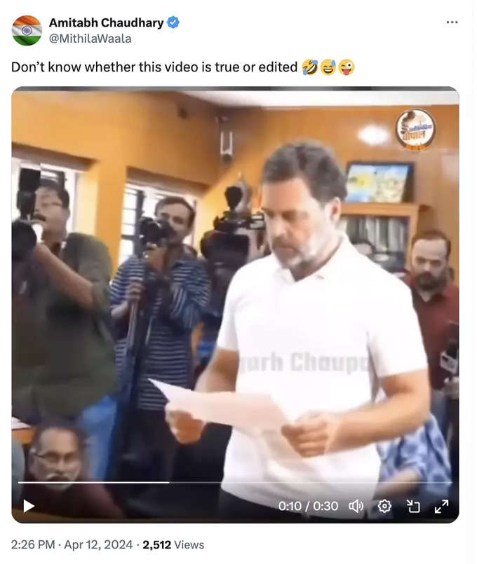 rahul gandhi fact check