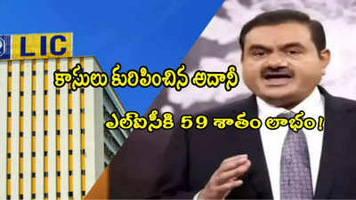 అదానీ షేర్లతో LICకి లాభాలు.. 59 శాతం జంప్.. ఏడాదిలోనే రూ.22 వేల కోట్లు! 