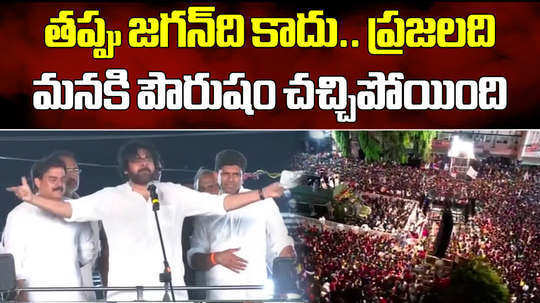 janasena chief and actor pawan kalyan fires on cm ys jaganmohan reddy