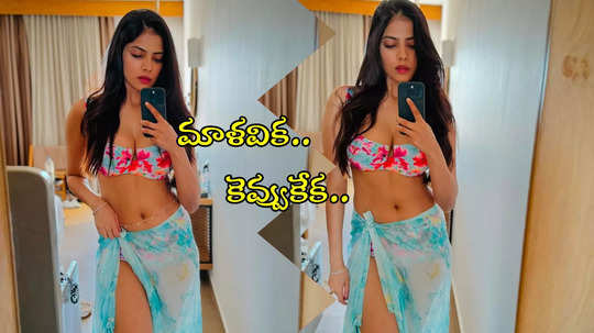 మాళవిక.. చూస్తే ఆగలేరిక.. పొట్టి బట్టల్లో ప్రభాస్ హీరోయ...                                         