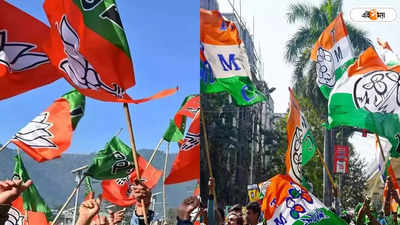 জোড়া ফুলে ভোট দিন, BJP প্রার্থীর প্রচারে তৃণমূলের হয়ে স্লোগান, কেষ্ট-গড়ে শোরগোল