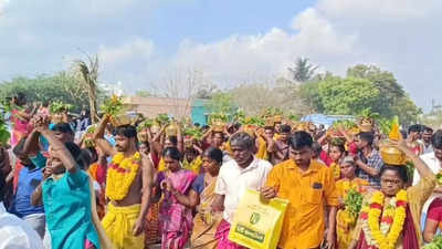 விராலிமலை அருகே முத்து மாரியம்மன் கோவில் திருவிழா வெகு விமர்சை!