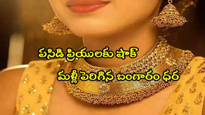 Gold Rate Today: తగ్గినట్టే తగ్గి మళ్లీ పెరిగిన బంగారం.. ఒక్కరోజే రూ.600 జంప్.. తులం రేటు ఎంతకు చేరిందంటే?