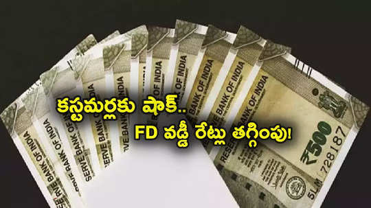 FD Rate Cut: కస్టమర్లకు షాక్.. స్పెషల్ స్కీమ్ వడ్డీ రేట్లు తగ్గించిన బ్యాంక్.. రూ. లక్షకు ఇప్పుడు ఎంతొస్తుందంటే? 