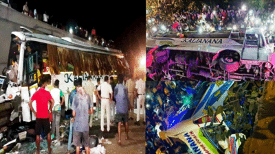 50 यात्रियों को लेकर बंगाल जा रही बस पुल से गिरी, 5 की मौत और 40 घायल, ओडिशा के जाजपुर में बड़ा हादसा