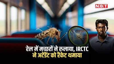 गजब मुश्किलः तेजस जैसी प्रीमीयम ट्रेनों में भी मच्छरों का आतंक, स्प्रे बेअसर, IRCTC ने अटेंडेंट को थमाया रैकेट