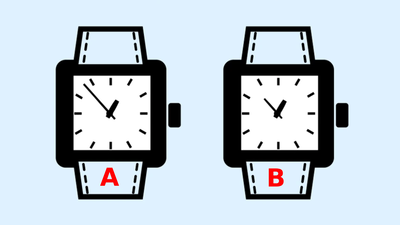 Puzzle: सांगा पाहू A की B कुठलं घड्याळ आहे खोटं? फक्त हुशार लोकच देऊ शकतात उत्तर