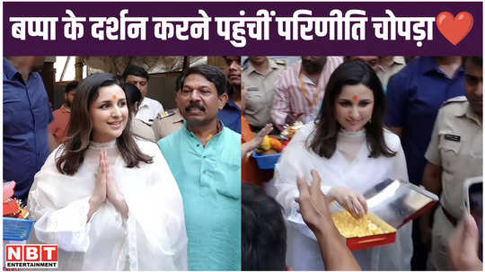 parineeti chopra reached siddhivinayak after the success of amar singh chamkila distributed modaks to the paps