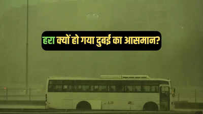 बारिश से हरा क्यों हो गया दुबई का आसमान, क्या यह प्रलय की निशानी है? वैज्ञानिकों ने क्या कहा