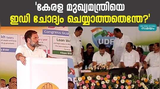 wayanad lok sabha congress candidate rahul gandhi criticized kerala chief minister pinarayi vijayan