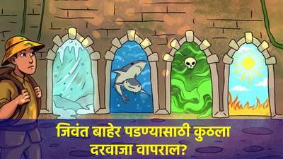 गुफेतून बाहेर पडण्यासाठी कुठला दरवाजा आहे सुरक्षित? फक्त जिनियस लोकच देऊ शकतात उत्तर