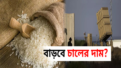 ইরান-ইজরায়েল যুদ্ধে বন্ধ রফতানি, ভারতীয় বাজারে চালের দাম বৃদ্ধির শঙ্কা