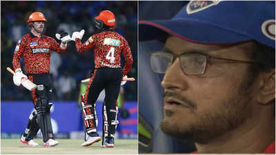 IPL 2024: ट्रैविस हेड का छक्का देख झन्ना गया सौरव गांगुली का हेड, अपने गेंदबाजी की कुटाई पर दिया ऐसा रिएक्शन