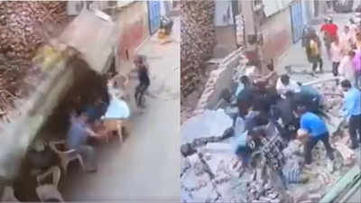 Gurugram News: गुरुग्राम में बड़ा हादसा, दीवार गिरने से एक बच्ची समेत चार लोगों की मौत, 1 की हालत नाजुक