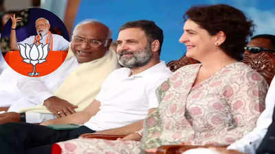 चुनाव प्रचार में कांग्रेस के तीन अहम चेहरे राहुल, प्रियंका और खरगे, बीजेपी से पीएम मोदी