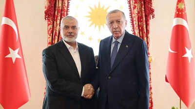 हमास चीफ इस्माइल हानिया और तुर्की के राष्ट्रपति एर्दोगन की लंबी बैठक, गाजा में कुछ नया होने का जा रहा?