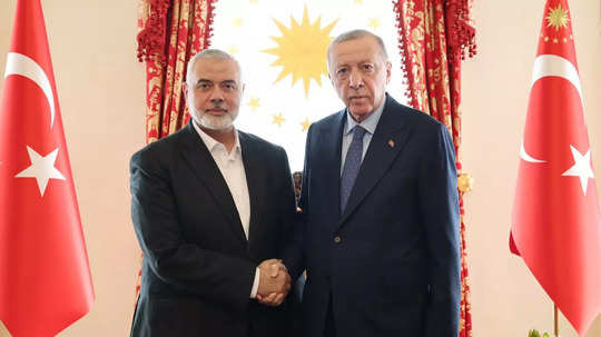 हमास चीफ इस्माइल हानिया और तुर्की के राष्ट्रपति एर्दोगन की लंबी बैठक, गाजा में कुछ नया होने का जा रहा?