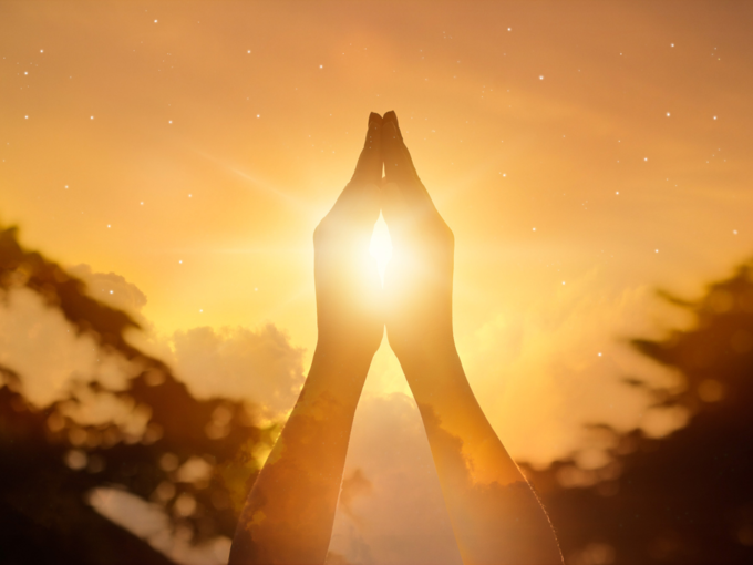 sunlight prayer yoga meditation spiritual