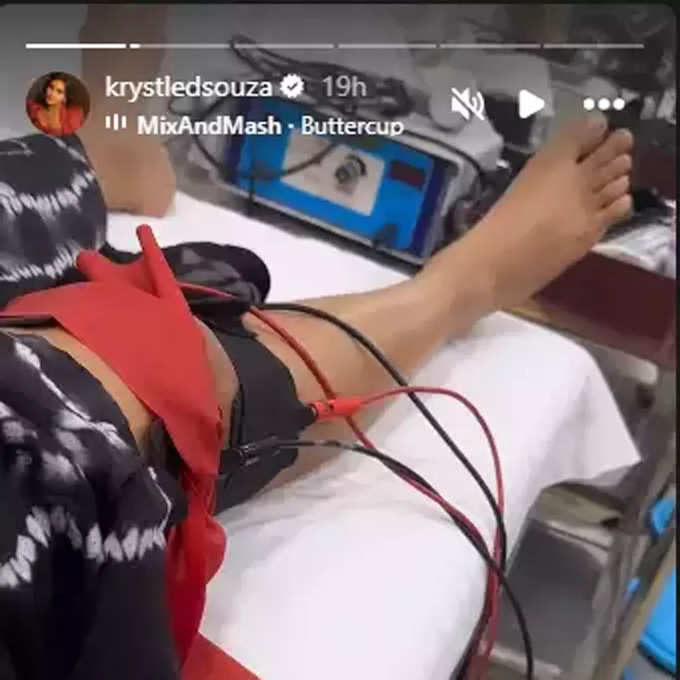 krystle dsouza injury