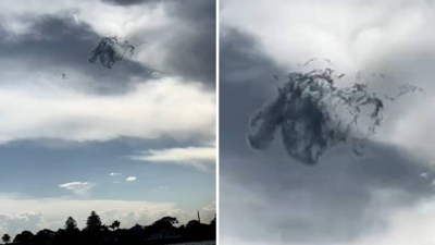 Scud clouds VIDEO: आसमान में दिखा स्कड क्लाउड, वीडियो देख लोगों को याद आया हैरी पॉटर का खतरनाक जादूगर ‘लॉर्ड वॉल्डेमॉर्ट’