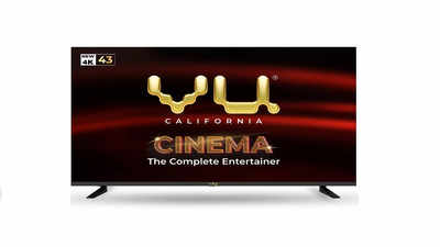 Vu की 55 इंच और 43 इंच टीवी लॉन्च, कीमत इतनी कम, हर कोई बड़ी स्क्रीन पर देखेगा मूवी-मैच