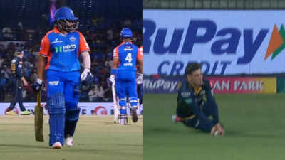 DC vs GT: IPL में एक बार फिर खराब अंपायरिंग! पृथ्वी शॉ के कैच को लेकर विवाद, ग्राउंड को छू रही थी गेंद?