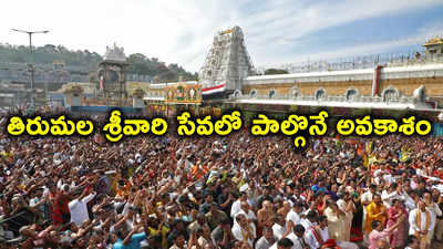 TTD Seva: తిరుమల శ్రీవారి సేవకులుగా మంచి అవకాశం.. భక్తులు వెంటనే బుక్ చేస్కోండి