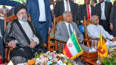 पाकिस्तान के बाद श्रीलंका पहुंचे ईरानी राष्ट्रपति रईसी, दोनों देशों के रिश्ते पर कही बड़ी बात