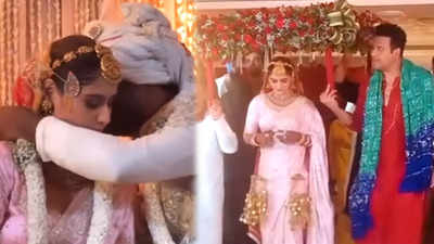 गुलाबी साड़ी में आरती सिंह की शादी का नया वीडियो आया सामने, दूल्हे ने पहनाया मंगलसूत्र तो छलक पड़े आंसू