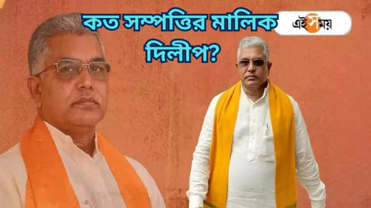 Dilip Ghosh Assets: ৯৯ লাখের ফ্ল্যাট, নগদ সামান্য! কোটিপতি দিলীপের বিদ্যার দৌড় কতদূর?