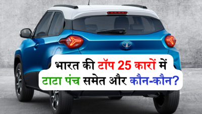 भारत में इन 25 कारों की बंपर बिक्री, टाटा की इस सस्ती एसयूवी ने मारुति, हुंडई और महिंद्रा की बिगाड़ी हालत