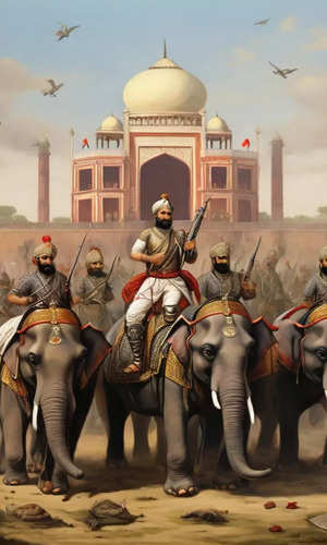 जब घुटनों पर आ गए थे मुगल, जंग से सिर छिपाकर भागना पड़ा...                                             