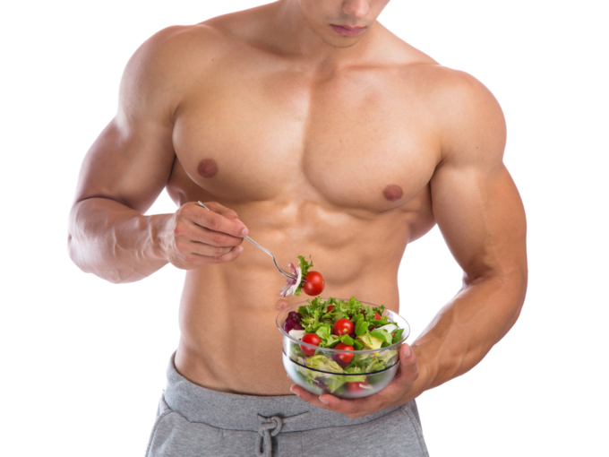 muscular diet salad