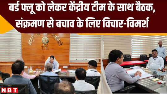 bird flu in ranchi held meeting with central team discussed to prevent infection
