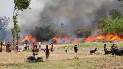 Bihar Fire News : आग लगने से 250 से ज्यादा घर जलकर राख, 3 जिन्दा जले और कई लोग झुलसे