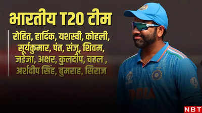 टी-20 विश्वकप के लिए टीम इंडिया का ऐलान, रोहित कप्तान, के एल राहुल टीम से बाहर