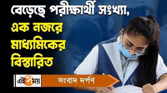 wbbse announced madhyamik result 2024 will be out on 2 may for more details watch bengali video