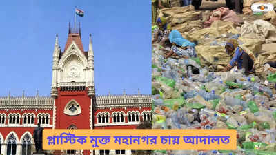 Calcutta High Court : প্লাস্টিক-মুক্ত মহানগর সম্ভব? রাজ্যকে ভাবতে বলল কোর্ট