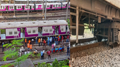 CSMT के पास एक बार फिर बेपटरी हुई लोकल, मुंबई की लाइफ लाइन को क्या हुआ?