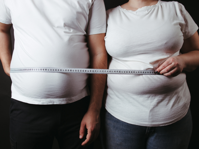 obesity weight loss belly fat couple men women