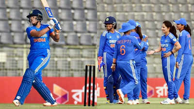BAN W vs IND W: शेफाली का अर्धशतक, भारतीय महिला टीम ने बांग्लादेश को हराकर 3-0 की विजयी बढ़त बनाई