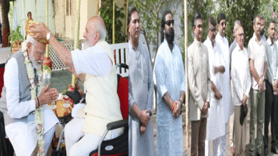 क्षत्रिय बयान विवाद के बीच जाम साहेब से मिले PM, गुजरात के 45 शाही परिवार बोले- सनातन धर्म के लिए मोदी के साथ