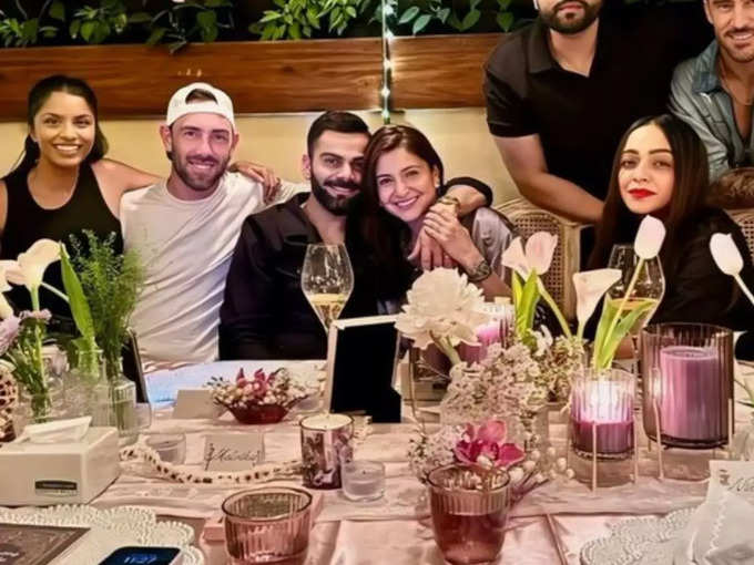 anushka virat dinner