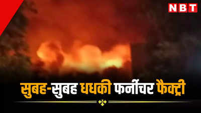 जयपुर की फर्नीचर फैक्ट्री में भीषण आग, करोड़ों रुपये का नुकसान, पांच घंटे तक दौड़ती रहीं 20 दमकलें