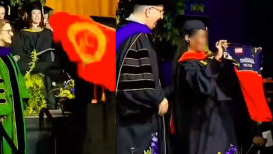 us graduation day indian student video viral