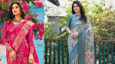 शानदार वर्क वाली इन Muga Silk Saree की खूबसूरत डिजाइन मोह लेगी आपका मन, अभी मिल रही है 75% तक की बंपर छूट