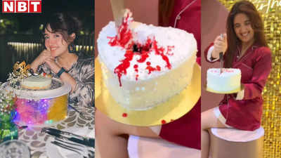 बर्थडे पर अशनूर कौर ने बेरहमी से किया केक का मर्डर, 20 साल की होते ही YRKKH की छोटी नायरा ने बचपन को कहा RIP