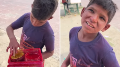 Aaj Ka Viral Video: अयोध्या में चंदन टीका लगाने वाले बच्चे से कहा- तेरी सैलरी डॉक्टर के बराबर है, लड़के का जवाब वायरल हो गया